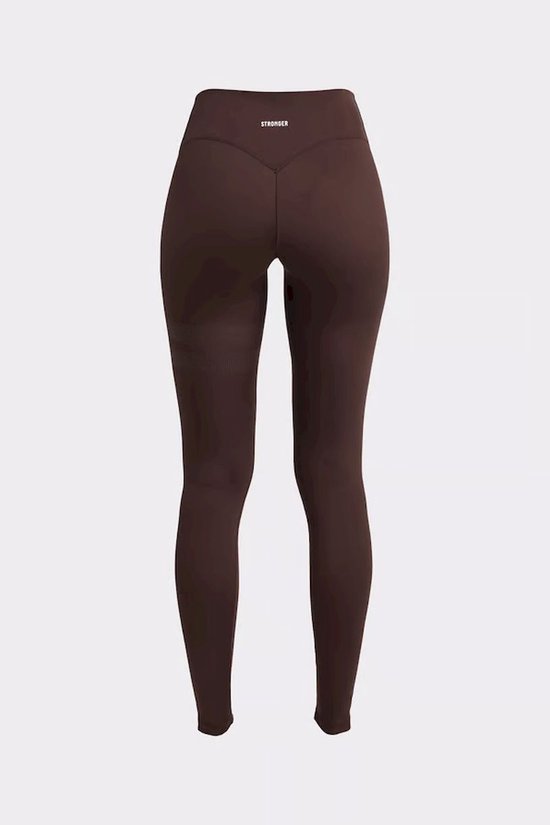 STRONGER - signature one legging - Lange trainingslegging dames - Zwart van Merkloos — afbeelding 2