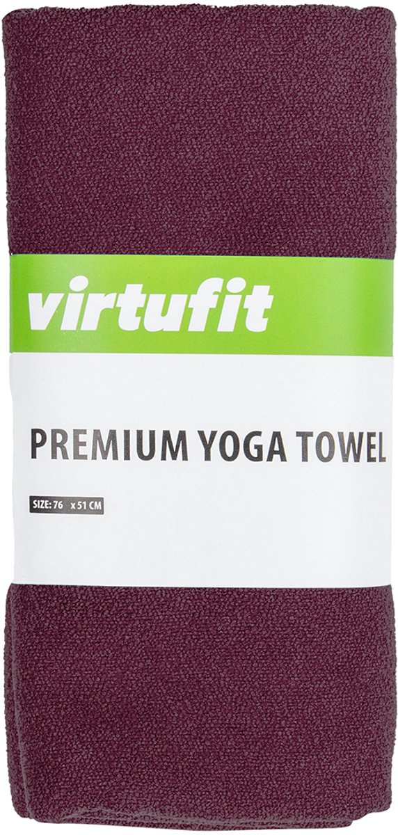 VirtuFit Premium Yoga Handdoek - Absorberend - Microvezel - 76 x 51 cm - Mulberry van VirtuFit — afbeelding 5