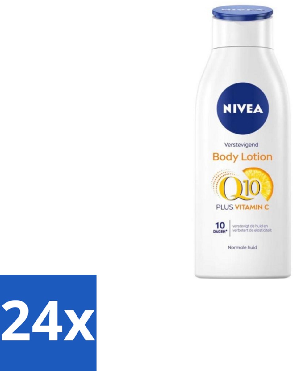 Nivea – Bodylotion – Q10 Plus Verstevigend – 400 ml - Voordeelverpakking - 24 stuks