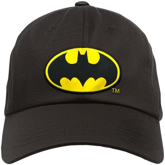 Batman Metal-Kids - Batman-Logo Cap - zwart - L