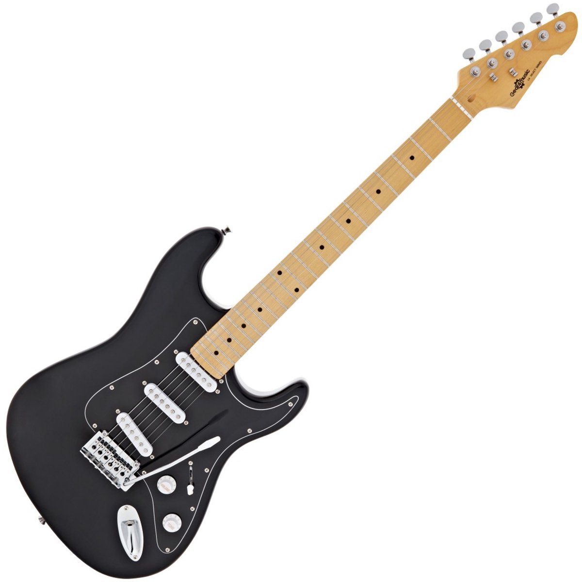 LA Select Elektrische Gitaar van Gear4music, Zwart