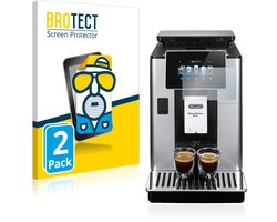 BROTECT - Screenprotector voor DeLonghi PrimaDonna Soul ECAM610.74.MB - Folie Beschermfolie matte 2 Stuks