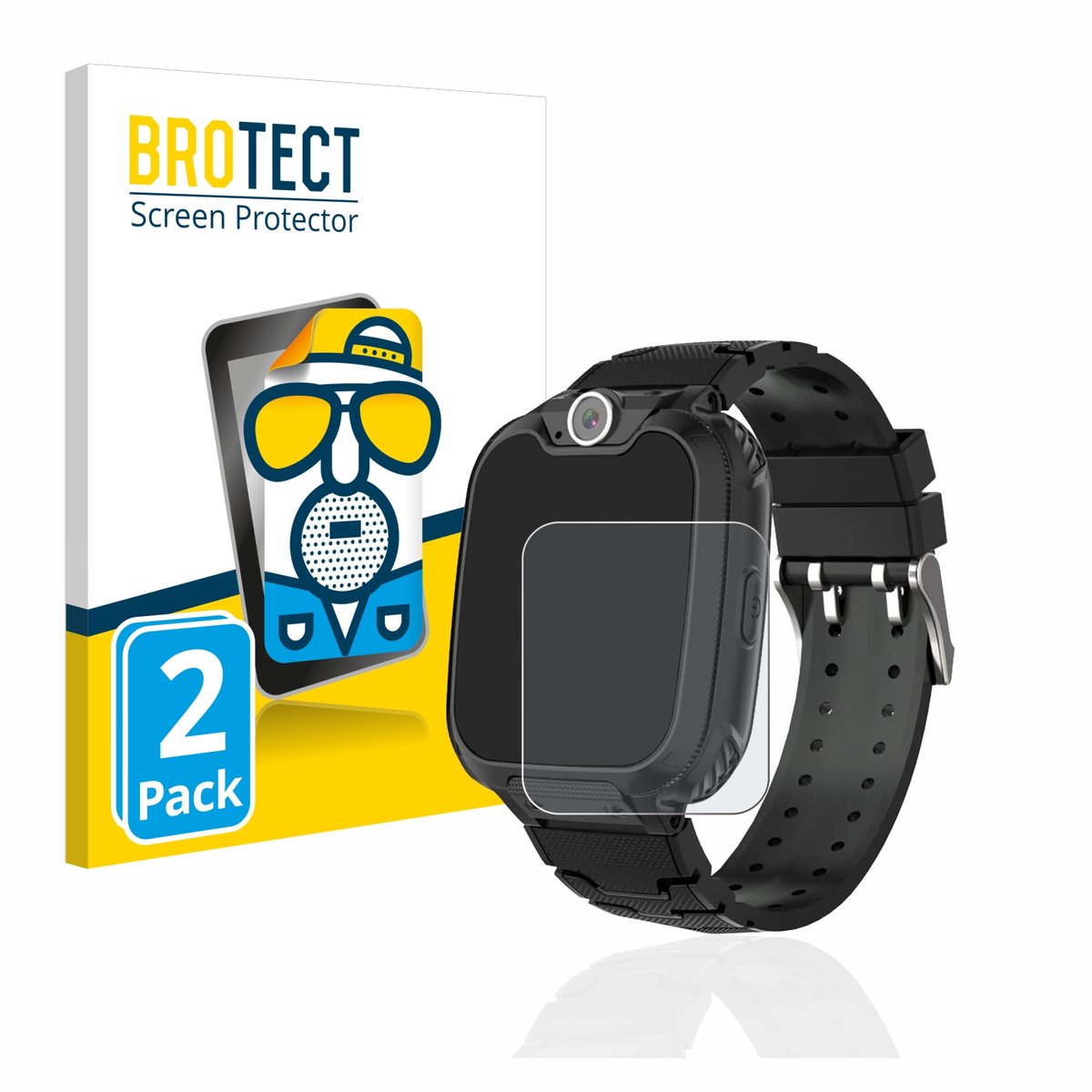 BROTECT - Screenprotector voor Pthtechus G-612 - Folie Beschermfolie matte 2 Stuks
