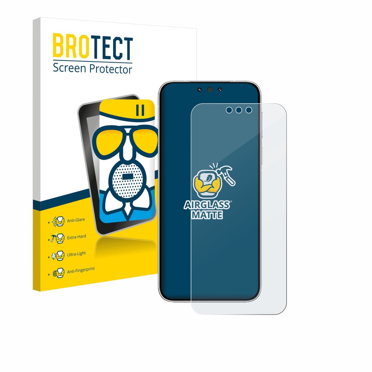 BROTECT - Screenprotector voor Huawei Mate 80 Pro - Folie Beschermfolie Beschermglas matte