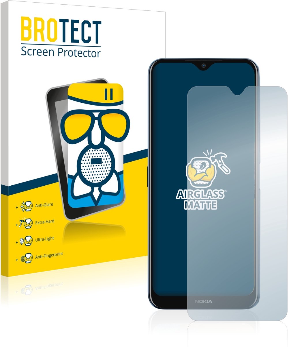 BROTECT - Screenprotector voor Nokia G50 - Folie Beschermfolie Beschermglas matte