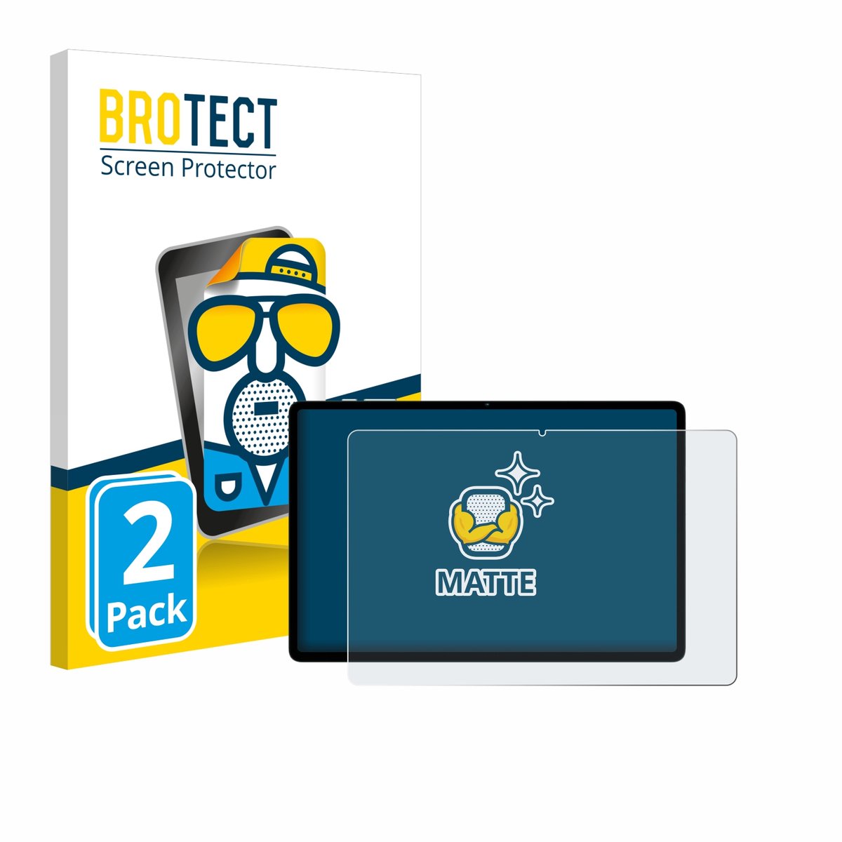 BROTECT - Screenprotector voor Teclast M50 - Folie Beschermfolie matte 2 Stuks