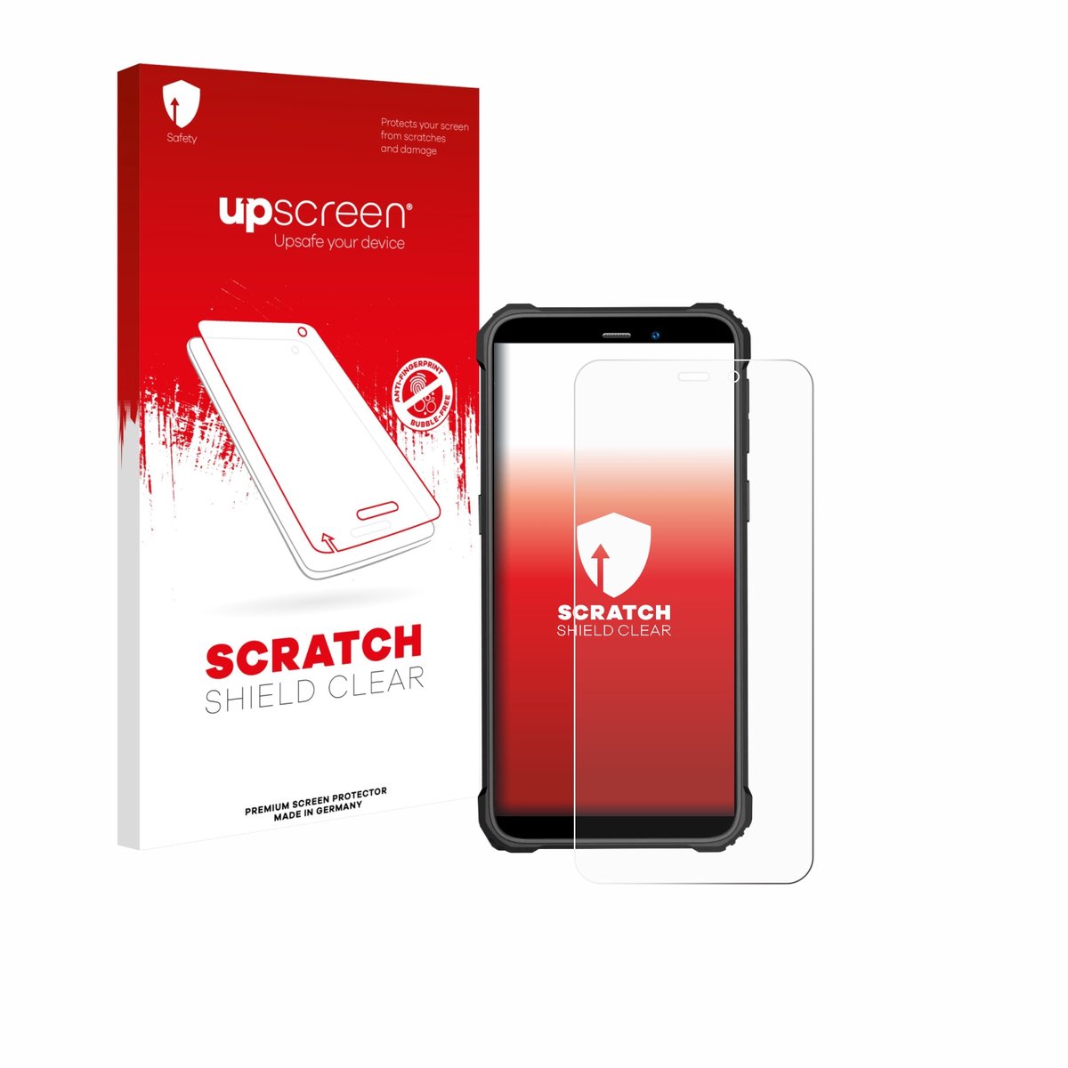 upscreen - Screenprotector voor Oukitel WP32 Pro - Folie Beschermfolie transparant