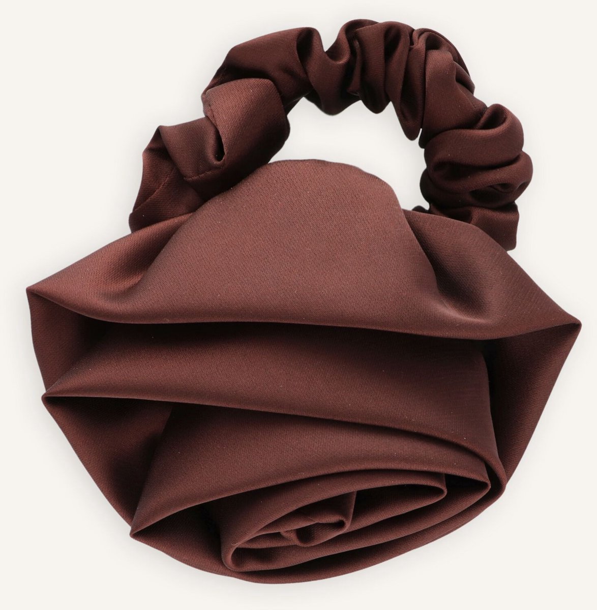 Becksondergaard Luster Rosea Scrunchie Haaraccessoires Dames - Bruin - Maat ONESIZE