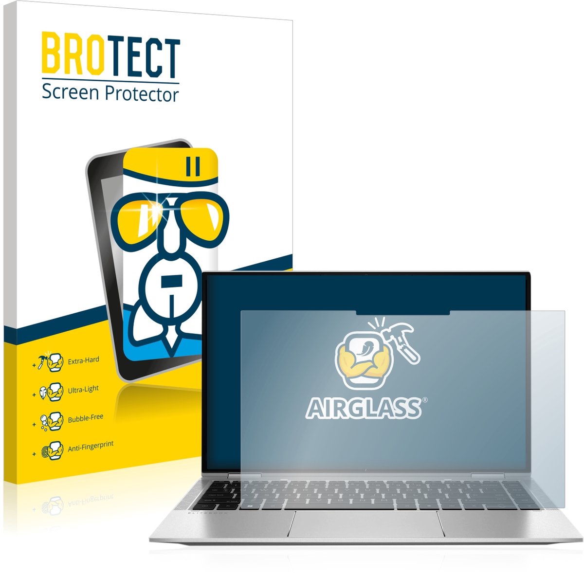 Screenprotector voor HP Elitebook x360 1040 G8 Beschermglas transparant