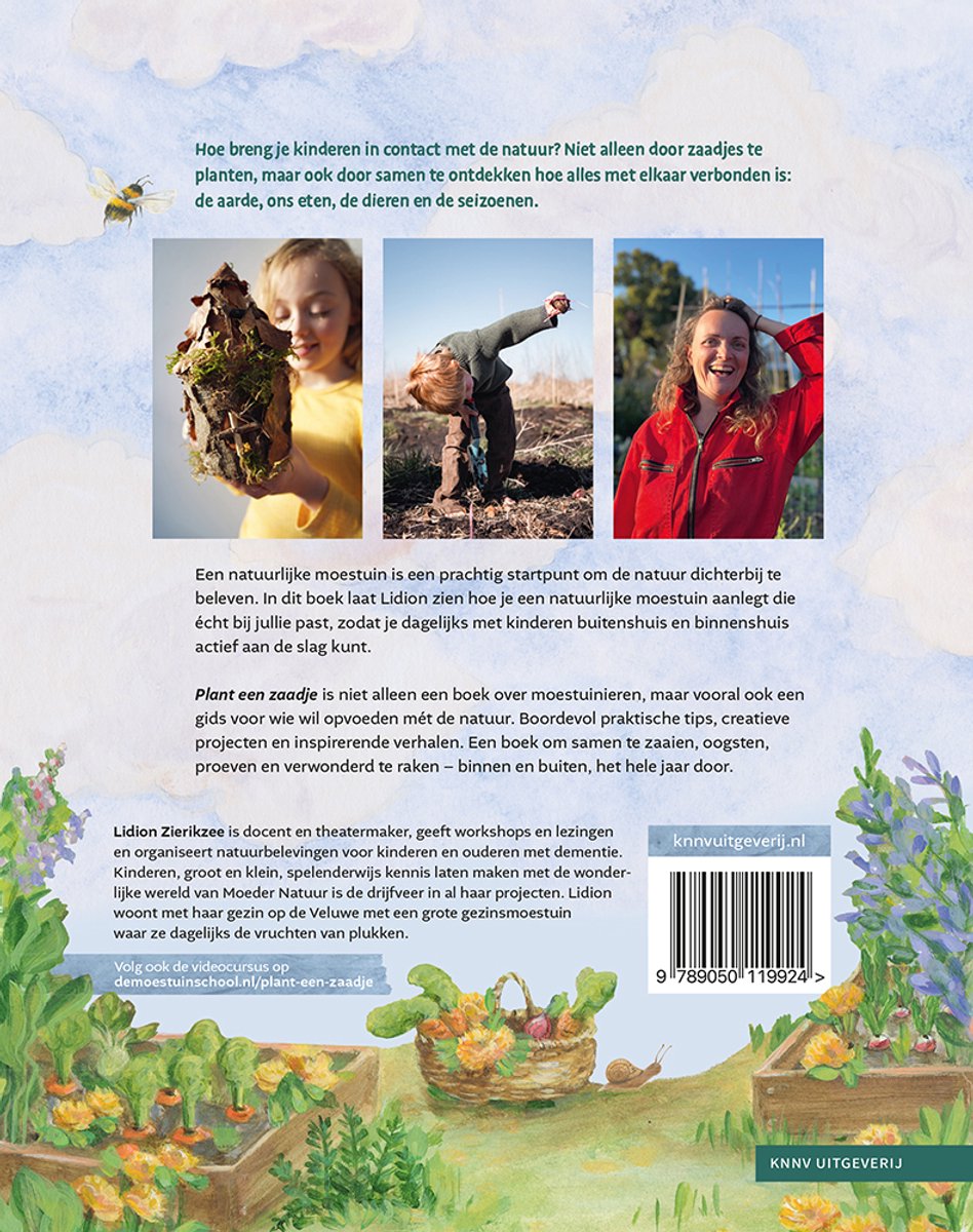 Plant een zaadje - back cover