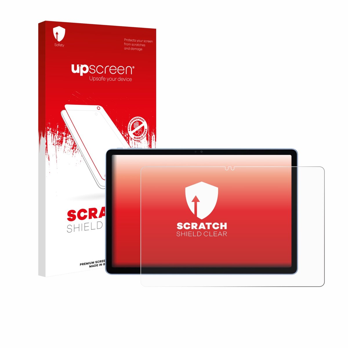 upscreen - Screenprotector voor Itel VistaTab 30 - Folie Beschermfolie transparant