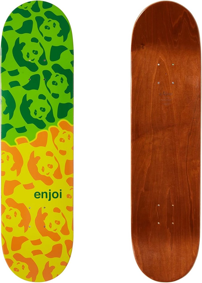 Skateboard Deck 8.0 x 31.56 Inch 7-laags Esdoorn Multikleurig