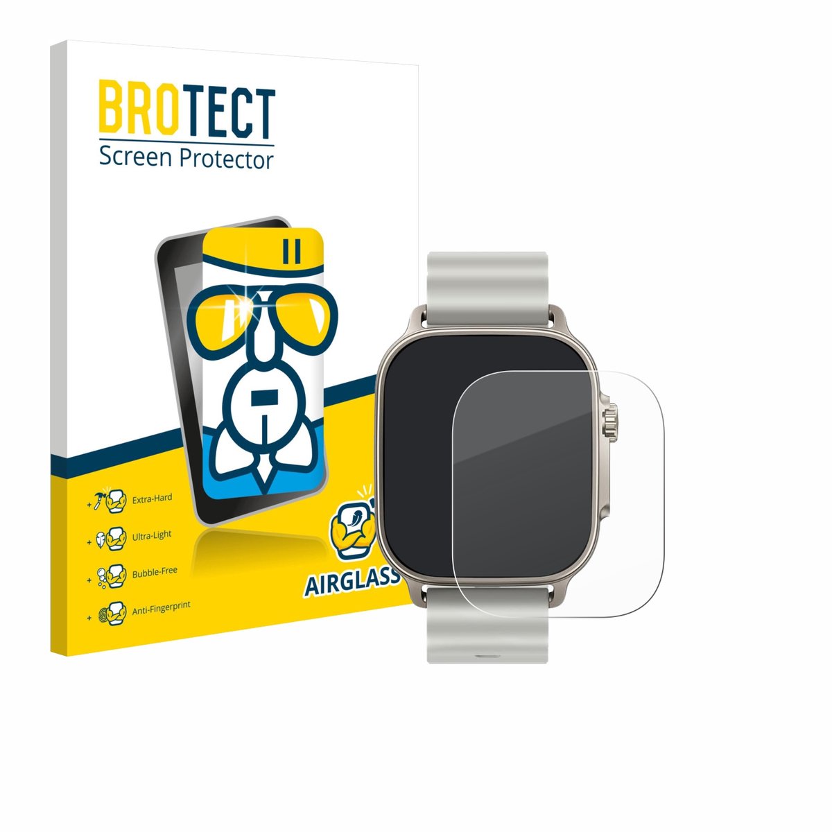 Screenprotector voor realme Watch 5 Beschermglas transparant