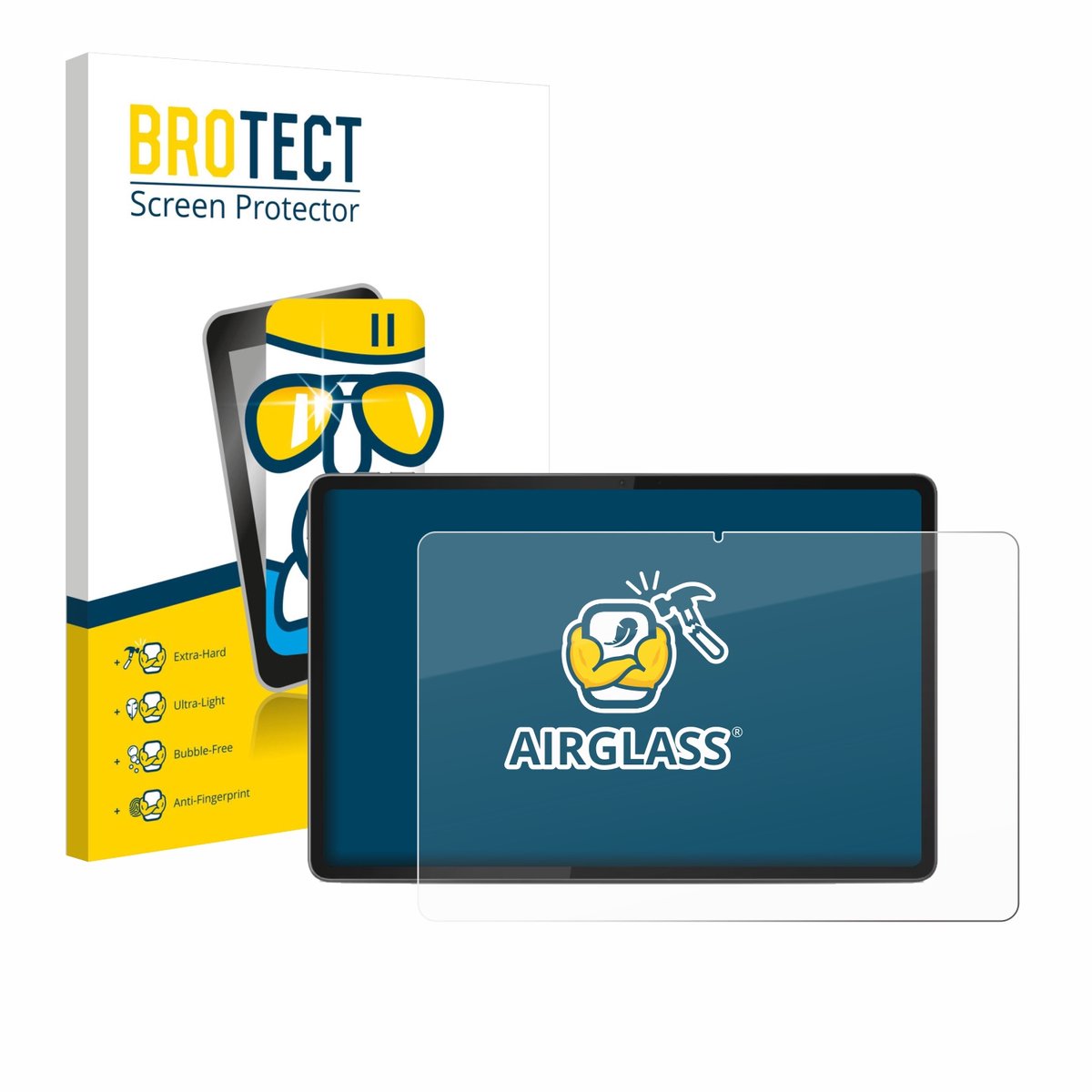 Screenprotector voor Lenovo Yoga Tab 11.1" 2025 Beschermglas transparant
