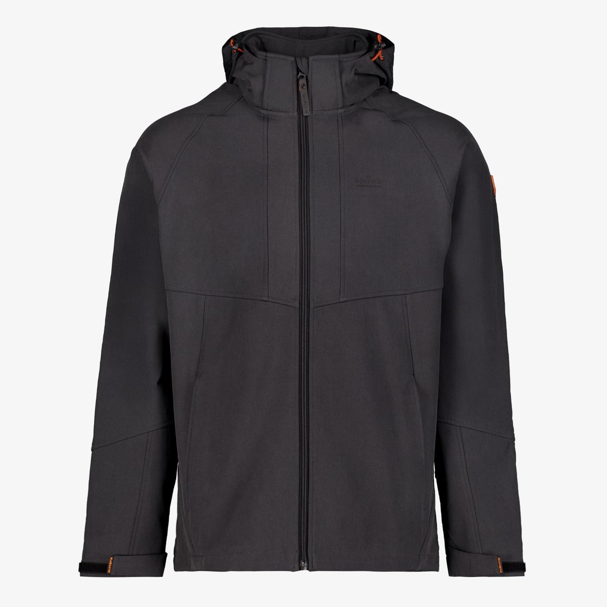 Kjelvik softshell heren jas Zwart