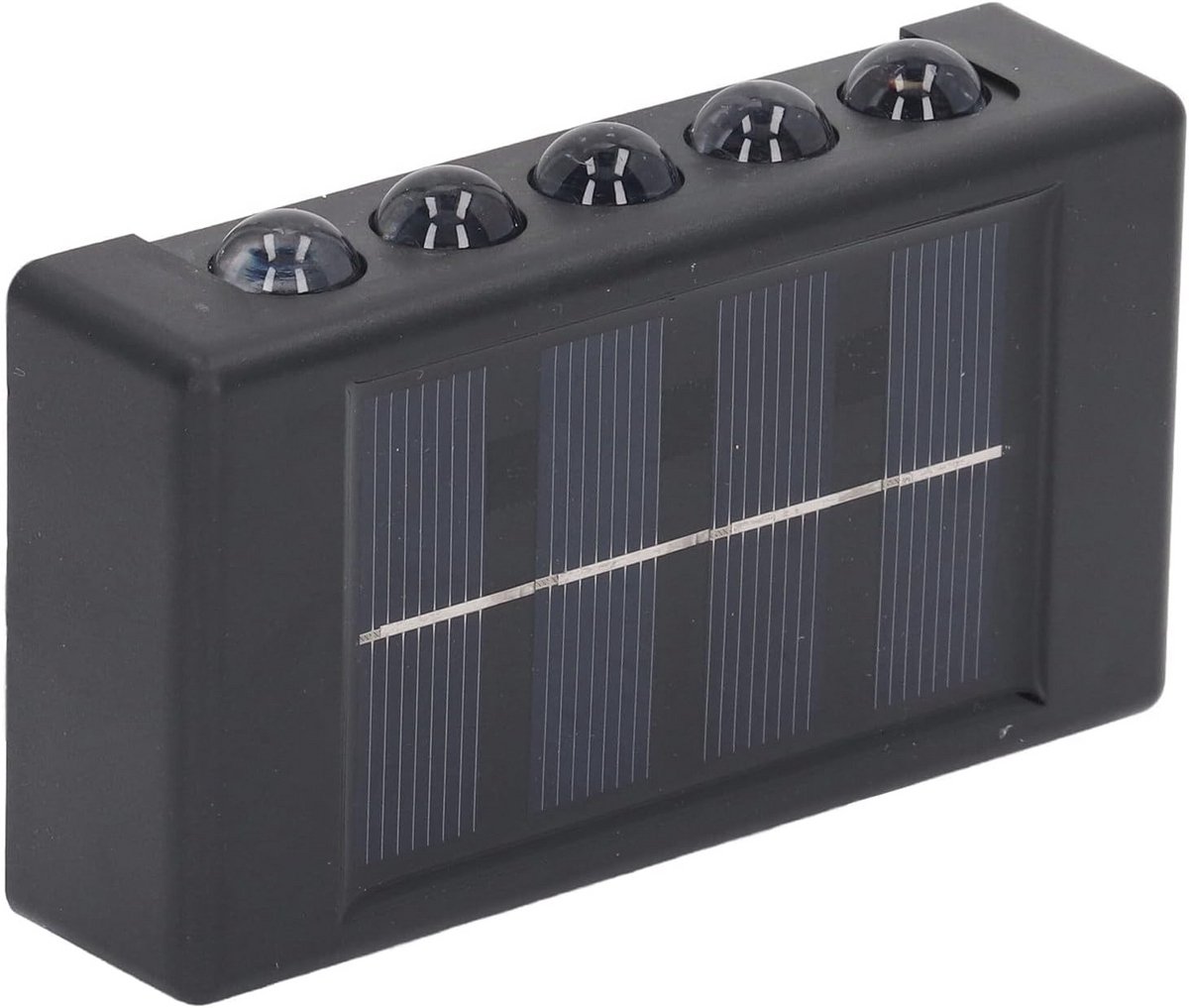 Waterdichte IP65 LED Zonne Wandlamp voor Buiten met Dubbele Lichtopbrengst