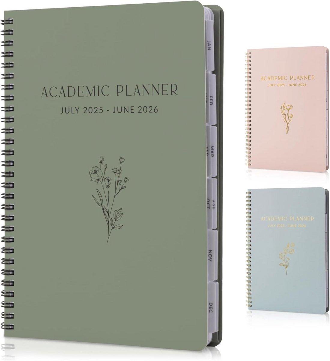 Academische Planner 2025-2026 | School Planner | College Planner | Schooljaar Planner | Juli 2025 Juni 2026 | Planner voor Studenten | Maandelijkse en Weekelijkse Layout | Handige Planning | School Agenda | College Agenda