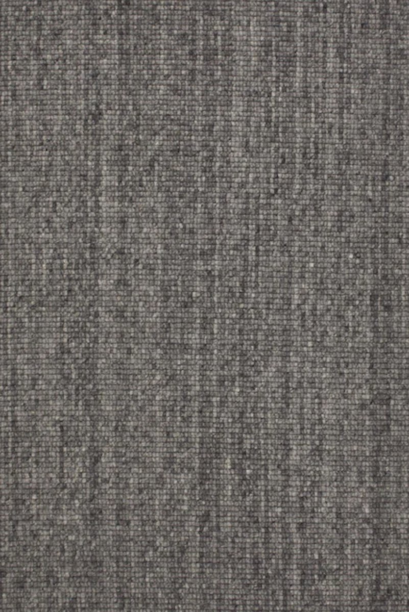 DÉJA Living Vloerkleed 140x200cm - Laagpolig Grijs Wol - Bela