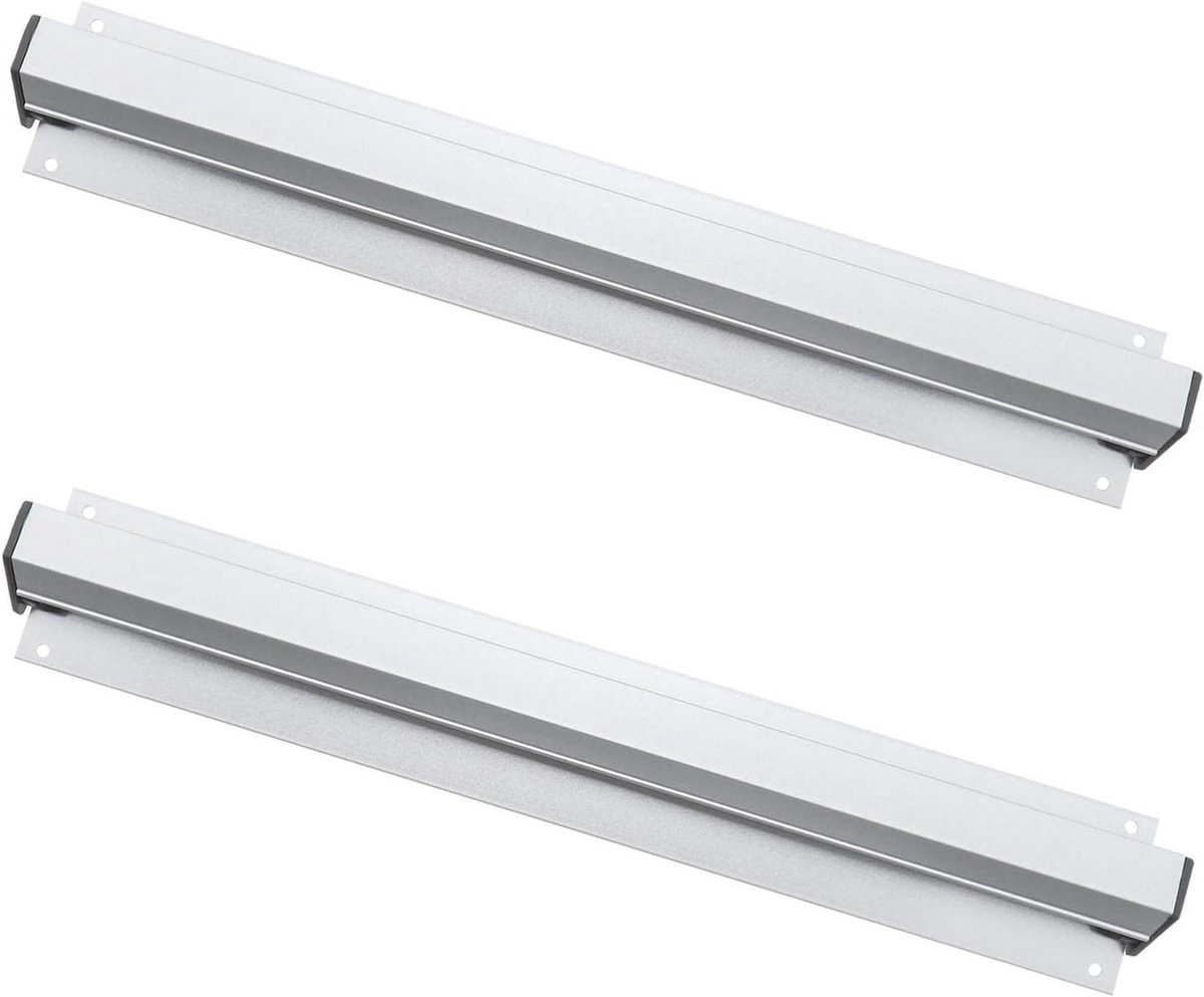 2x Aluminium Orderhouder Muurbevestiging - Bonnenrek Zakelijk & Keuken