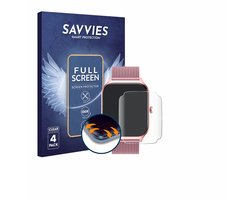 Savvies - Screenprotector voor Kalinco P125 1.85" - Folie Beschermfolie transparant volledig dekking 4 Stuks