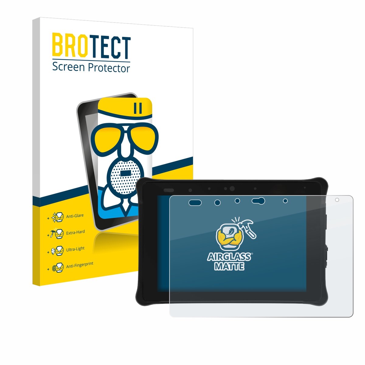 BROTECT - Screenprotector voor Leica iCON CC180 - Folie Beschermfolie Beschermglas matte