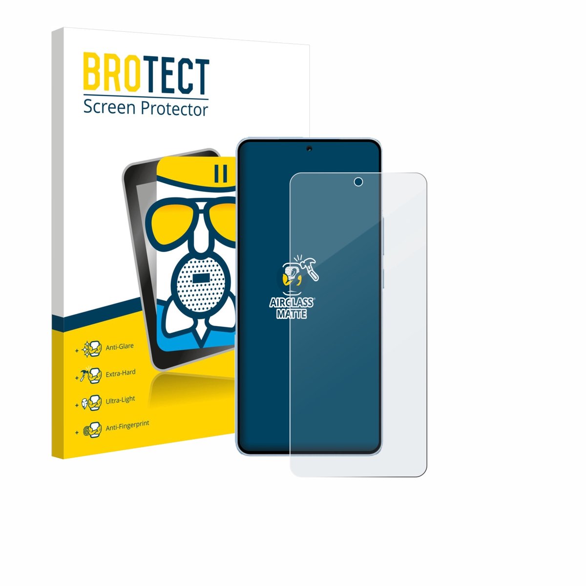 BROTECT - Screenprotector voor Vivo iQOO Neo 10 - Folie Beschermfolie Beschermglas matte