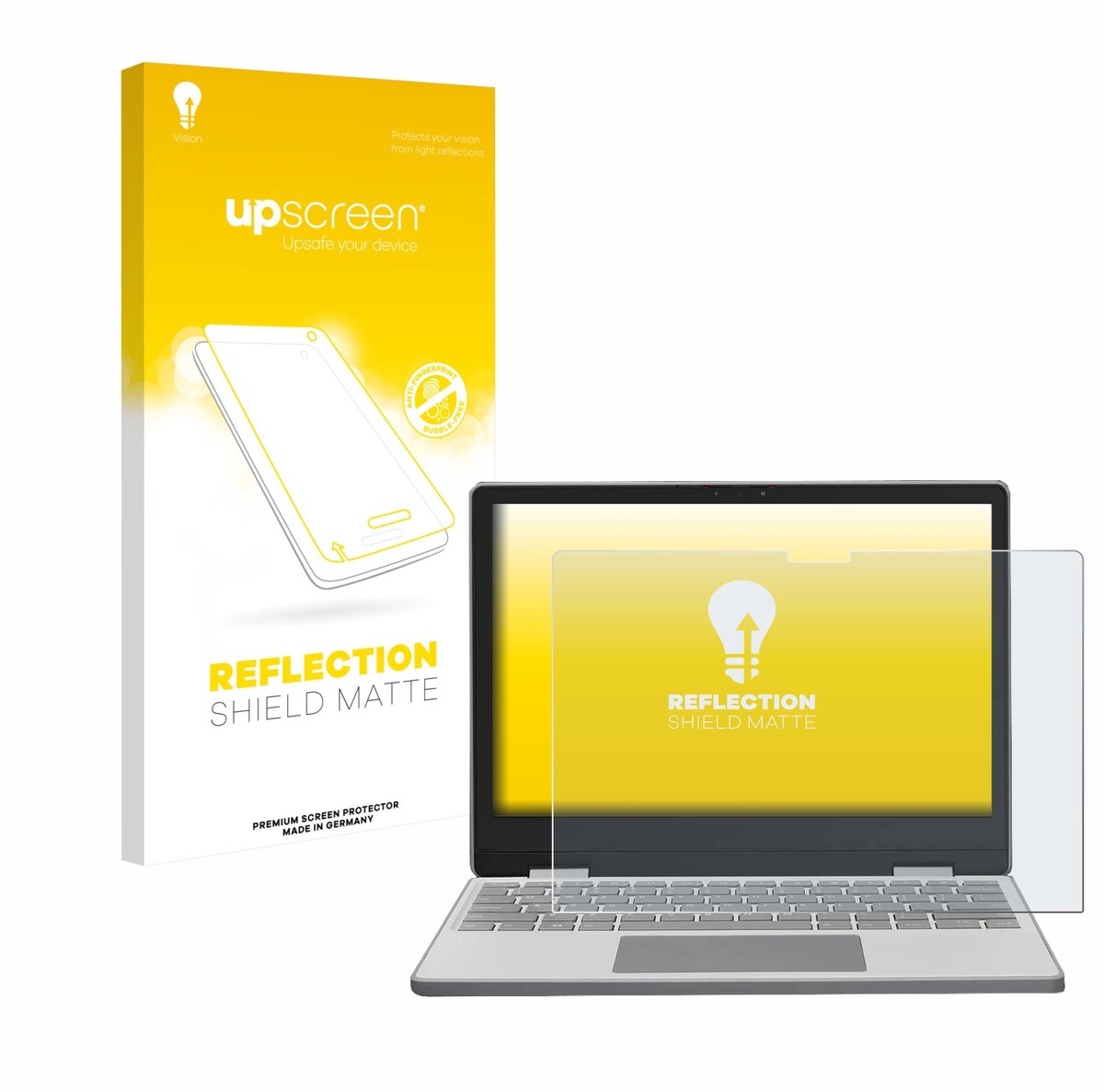 upscreen - Screenprotector voor Framework Laptop 12 - Folie Beschermfolie anti glare matte