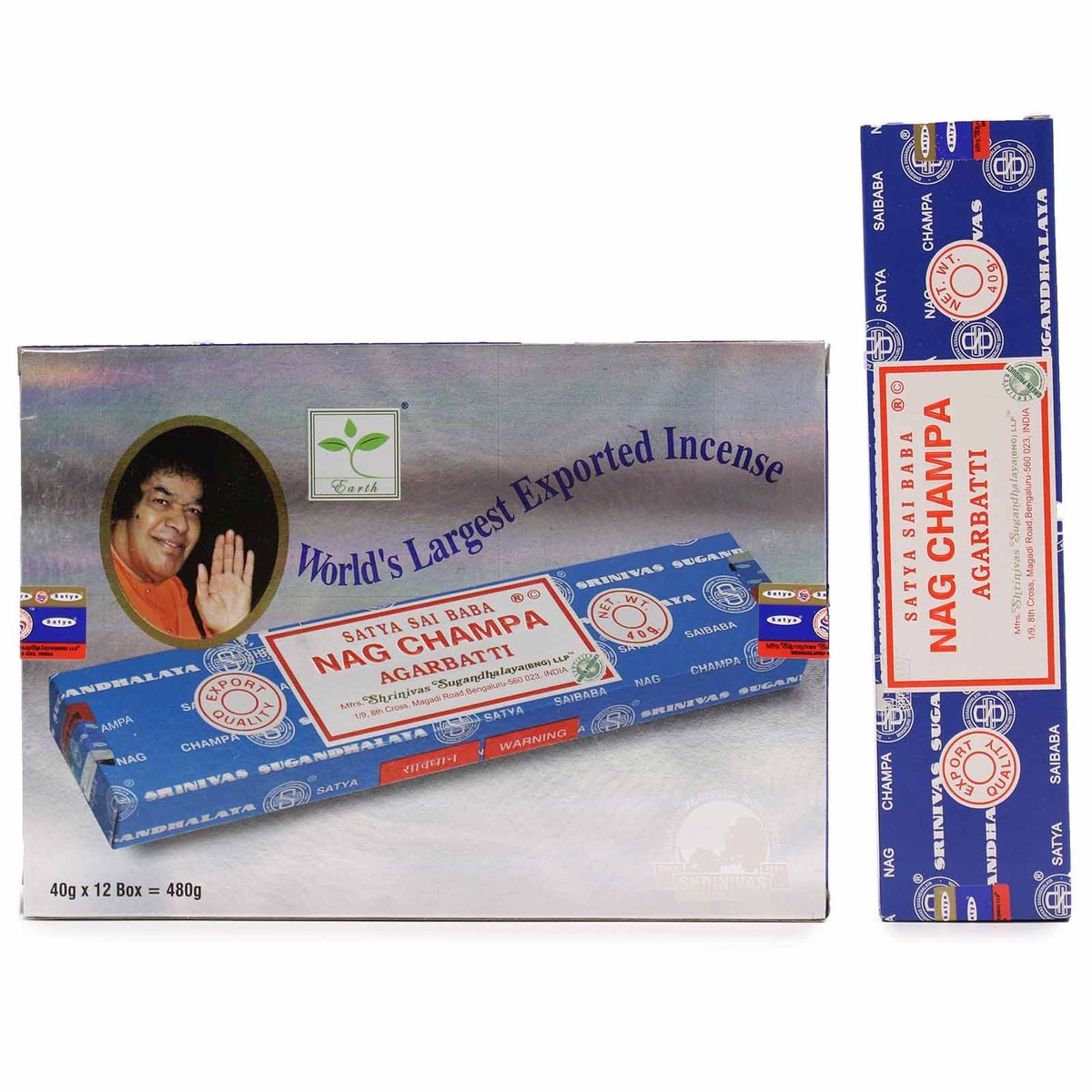 Ancient Wisdom Satya Nagchampa Wierook 40 gram multicolor