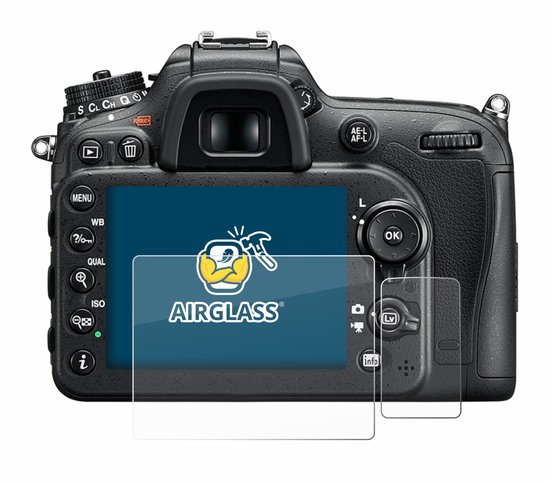 2x BROTECT Schutzfolie Folie klar für Nikon D40 Displayfolie