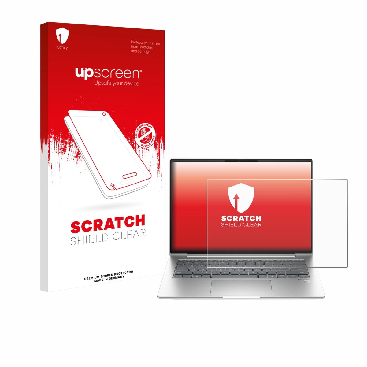 upscreen - Screenprotector voor HP EliteBook 655 G11 - Folie Beschermfolie transparant