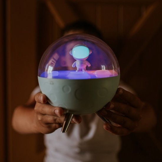 Mary's LED nachtlampje maan blauw, lampje voor kinderkamer, USB regelbare RGB verlichting van Mary's — afbeelding 4