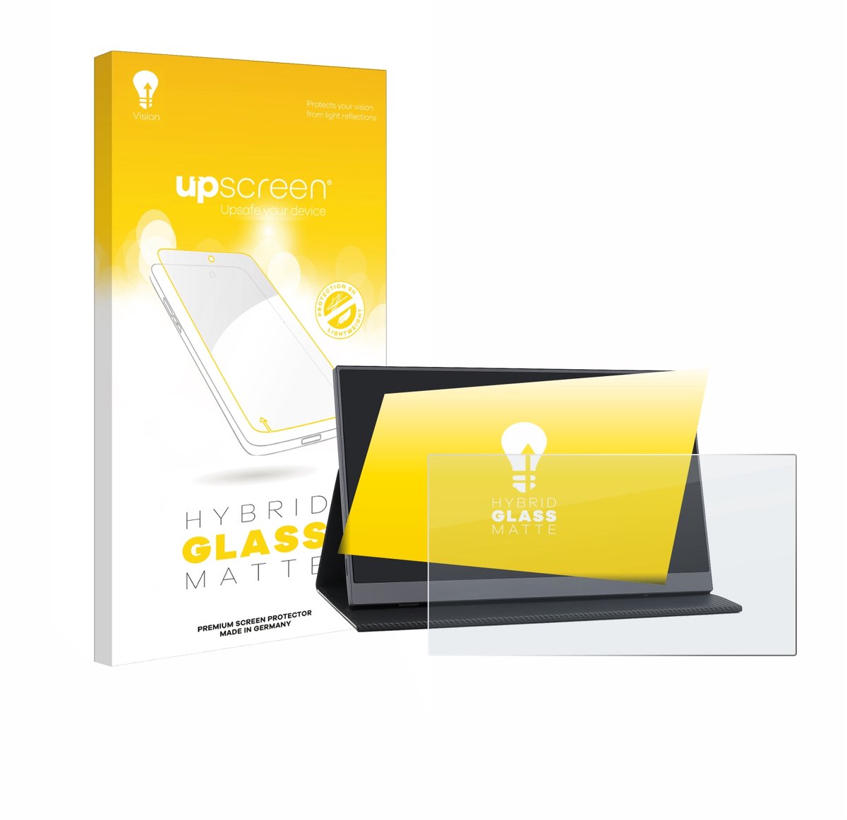 upscreen - Screenprotector voor COOLHOOD 15.6 - Folie Beschermfolie Beschermglas matte
