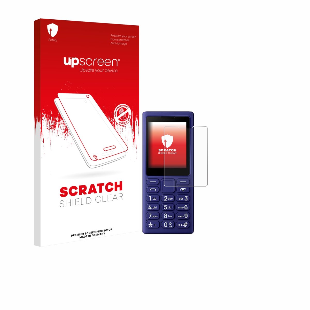upscreen - Screenprotector voor HMD 102 4G - Folie Beschermfolie transparant