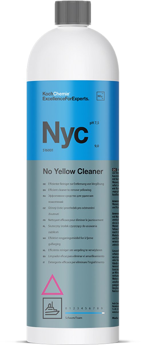 Koch Chemie No Yellow Cleaner 1 liter - Verdunbare voorreiniger