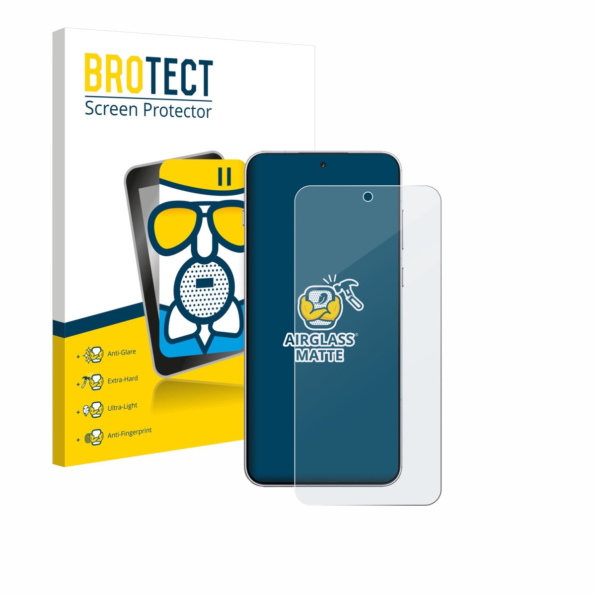 BROTECT - Screenprotector voor OnePlus Ace 6 - Folie Beschermfolie Beschermglas matte