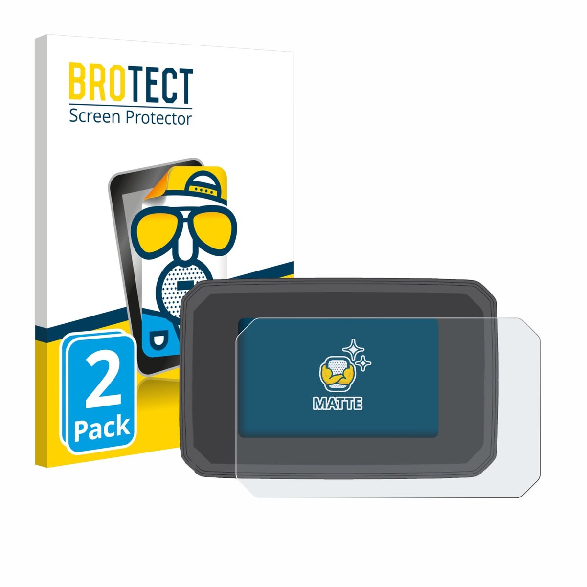 BROTECT - Screenprotector voor Honda Forza 750 2025 - Folie Beschermfolie matte 2 Stuks