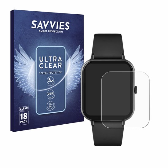 Savvies - Screenprotector voor Reflex Active Series 23 - Folie Beschermfolie transparant 18 Stuks