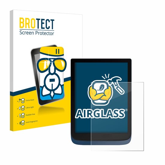 BROTECT - Protection d'écran pour Vivlio InkPad 3 - Film protecteur en verre transparent