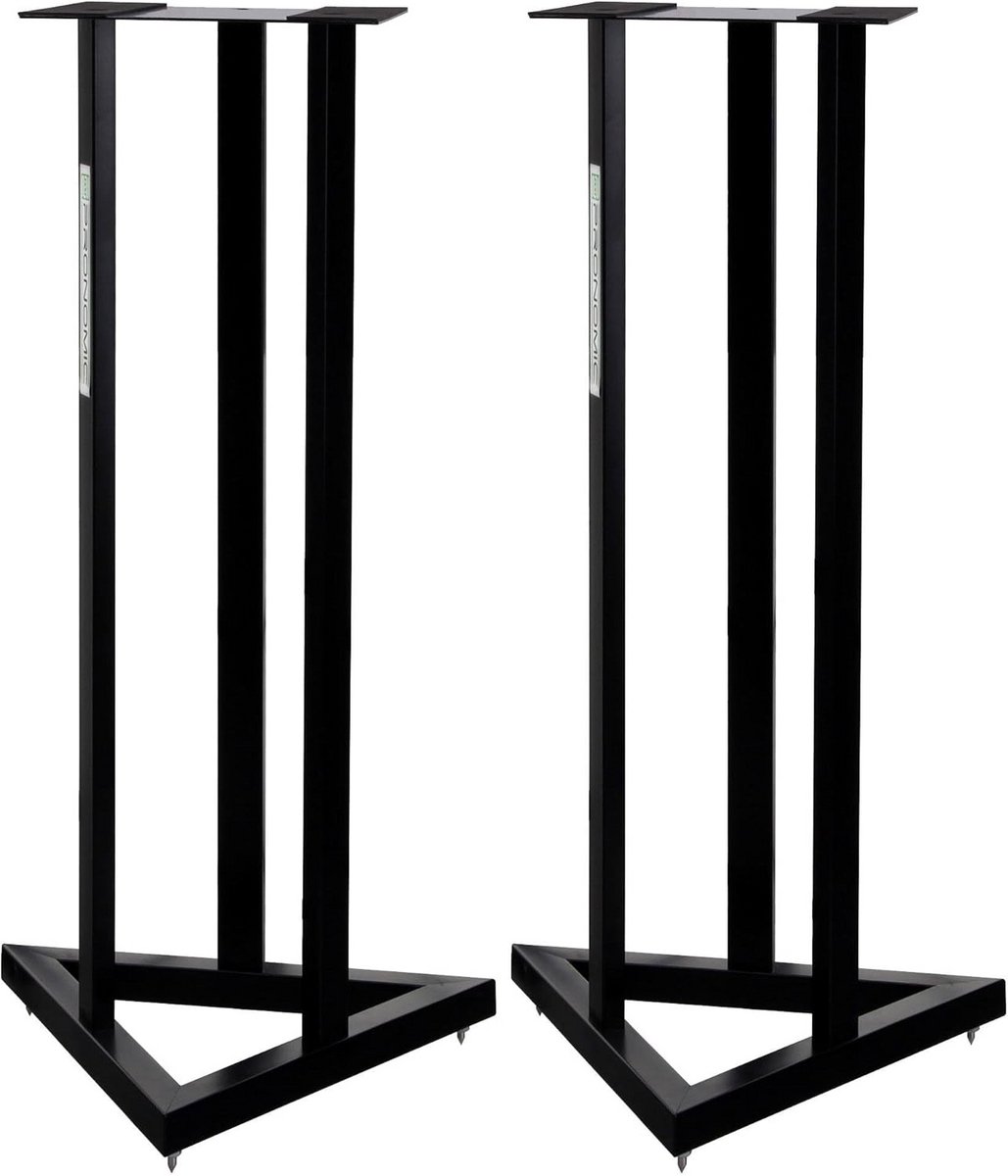 Set van 2 Monitorstandaards voor Studio en HiFi Luidsprekers (Hoogte 90 cm)