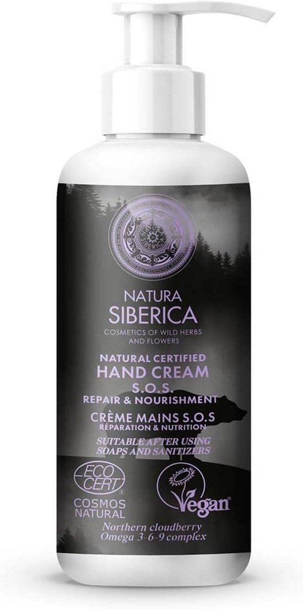 Gecertificeerde Handcrème SOS Herstel en Voeding 250 ml