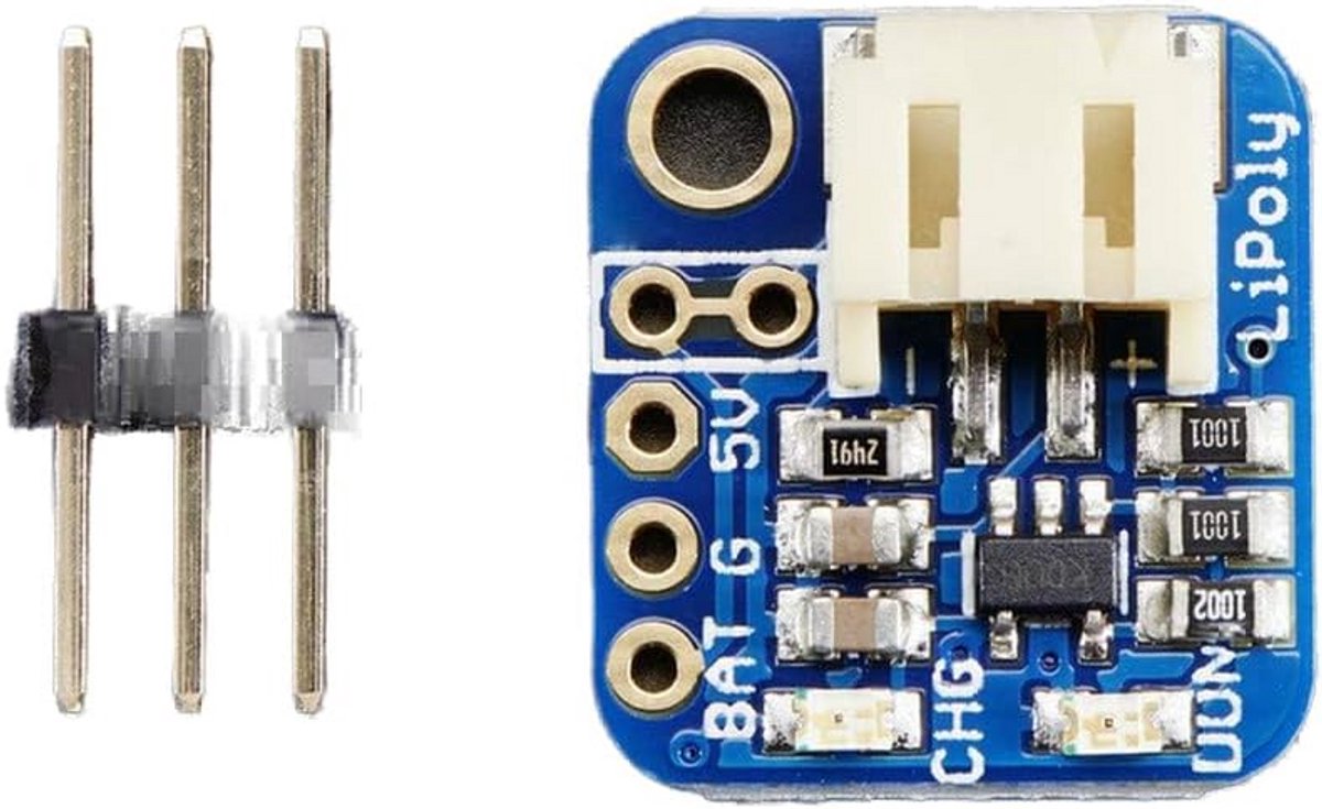 Oplaadmodule voor Li-ion / Li-polymeer Batterijen met Trinket Compatibiliteit