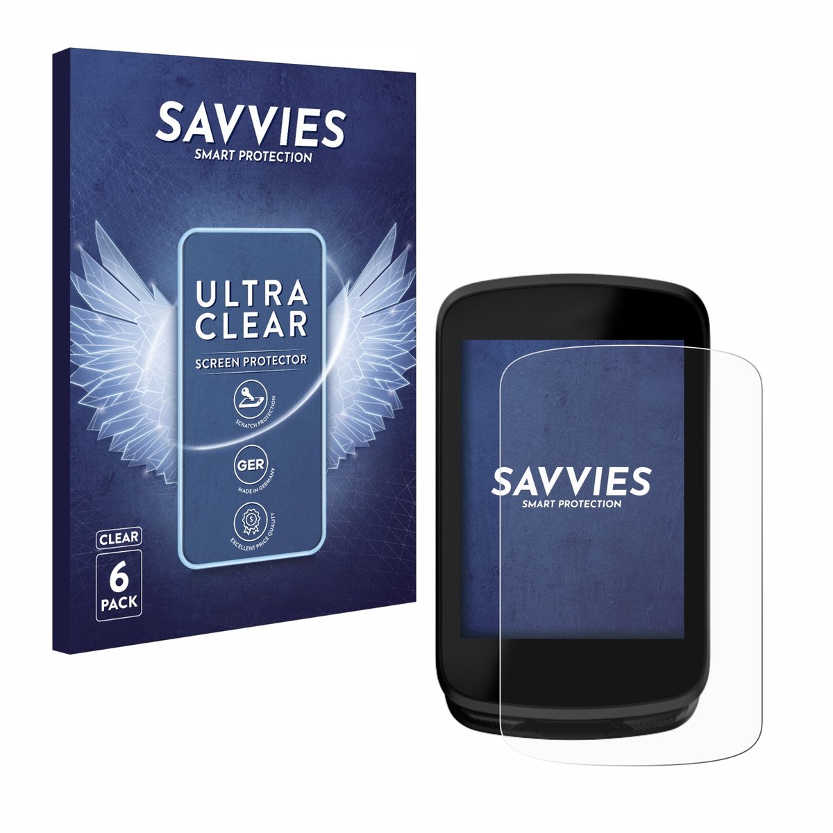 Savvies - Screenprotector voor Magene C606 - Folie Beschermfolie transparant 6 Stuks