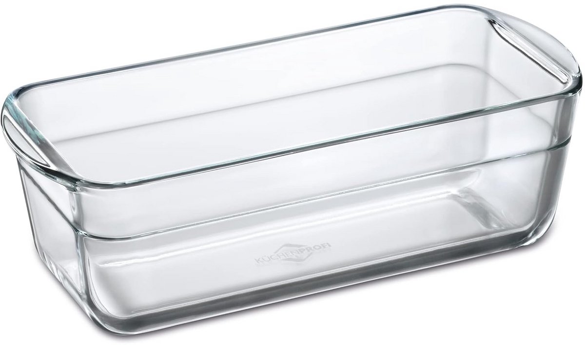 Glazen Brood- en Cakevorm voor Oven en Vriesvak, 1,5 Liter