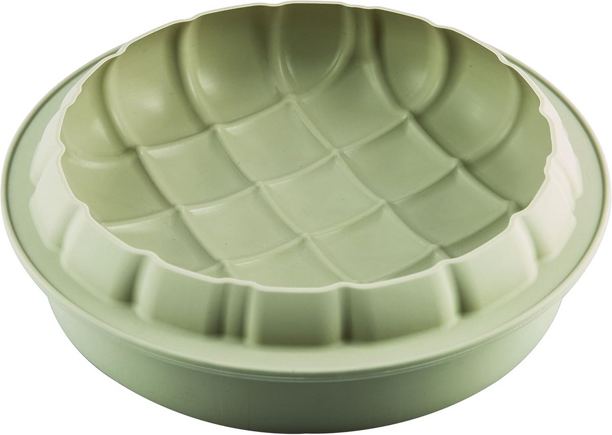 Ronde siliconen bakvorm 22 cm voor taart en gebak