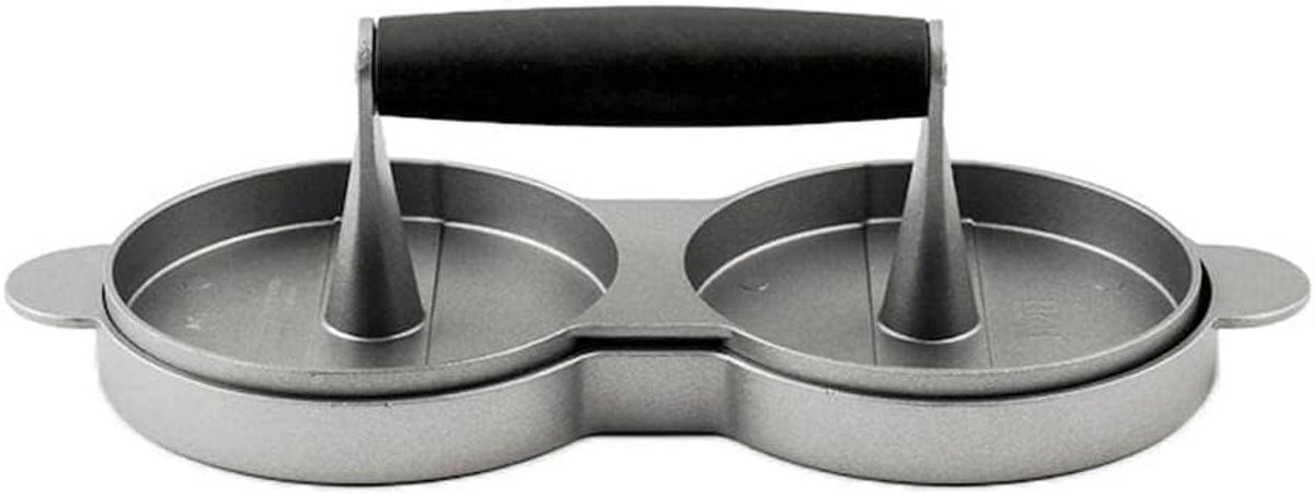Aluminium Hamburgerpers voor Perfecte Patty's 12 cm