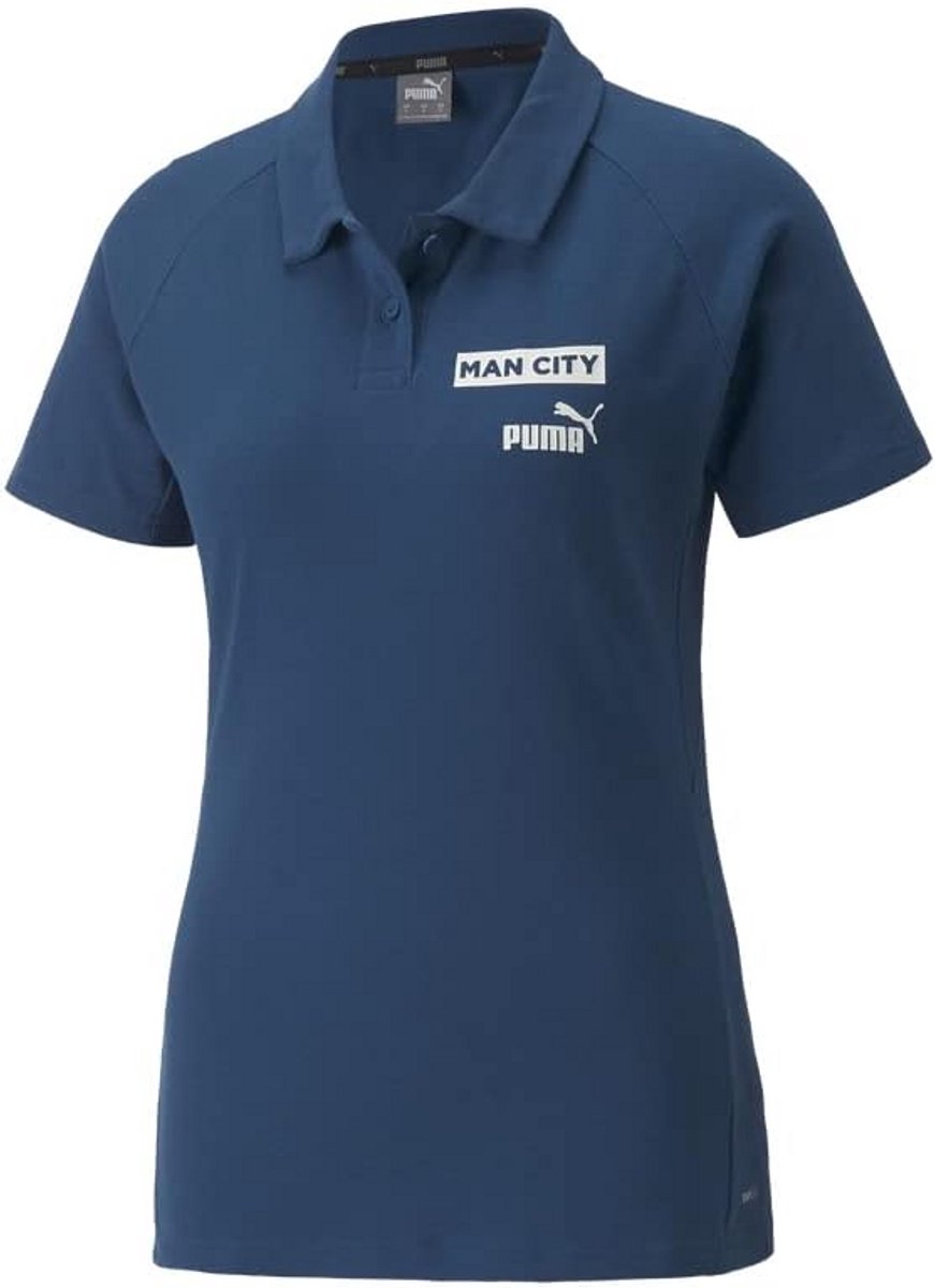 Dames Polo Shirt Casual Turquoise Blauw Voetbalfan Kleding