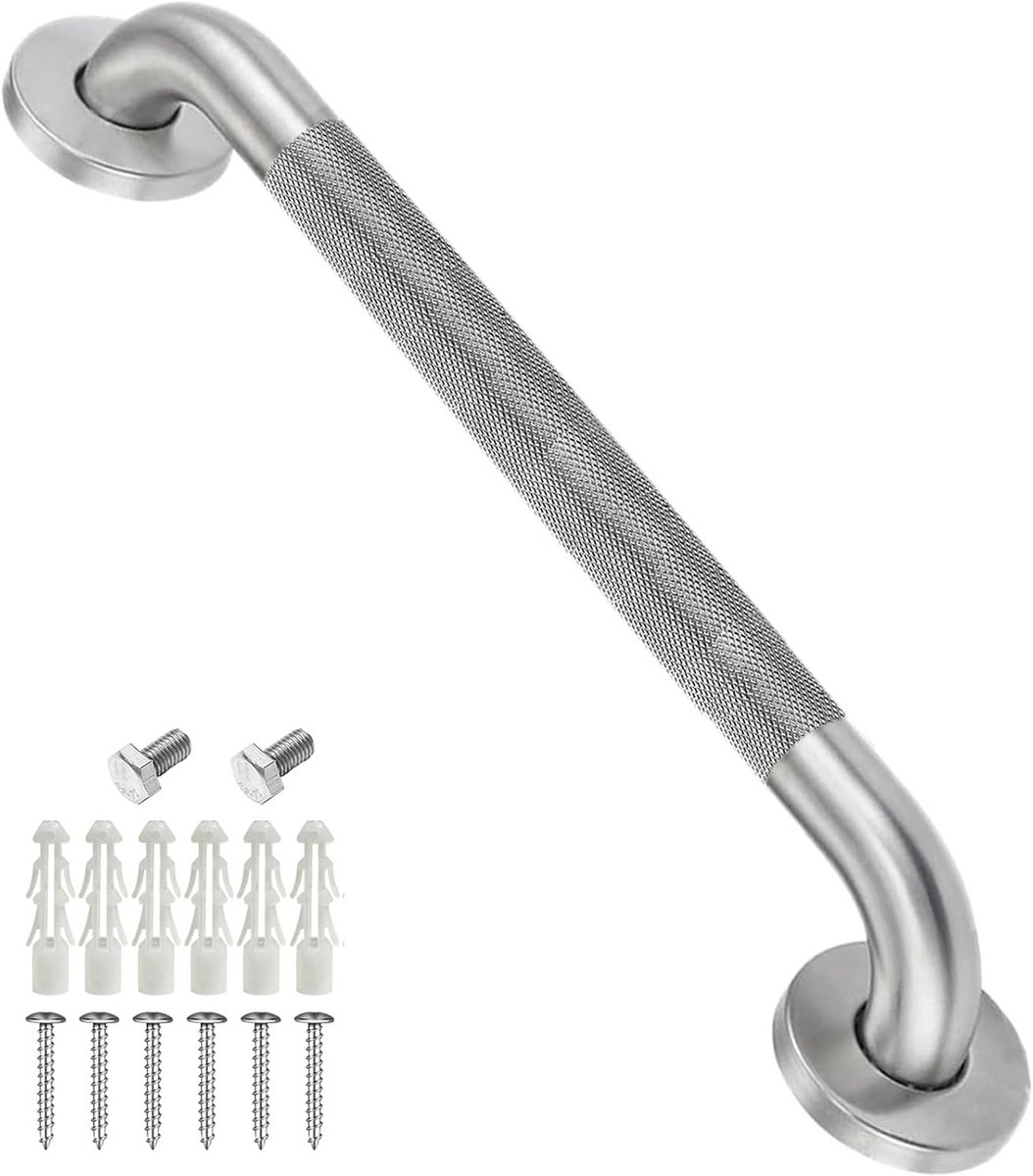 20 Inch Antislip Douche Greep RVS Wandmontage Veiligheid Ondersteuning voor Badkamer en Toilet