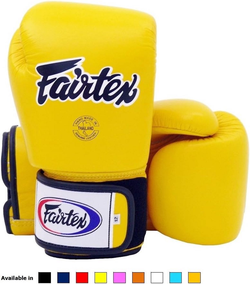 Professionele Bokshandschoenen Leer - Kickboksen, Muay Thai & Sparring