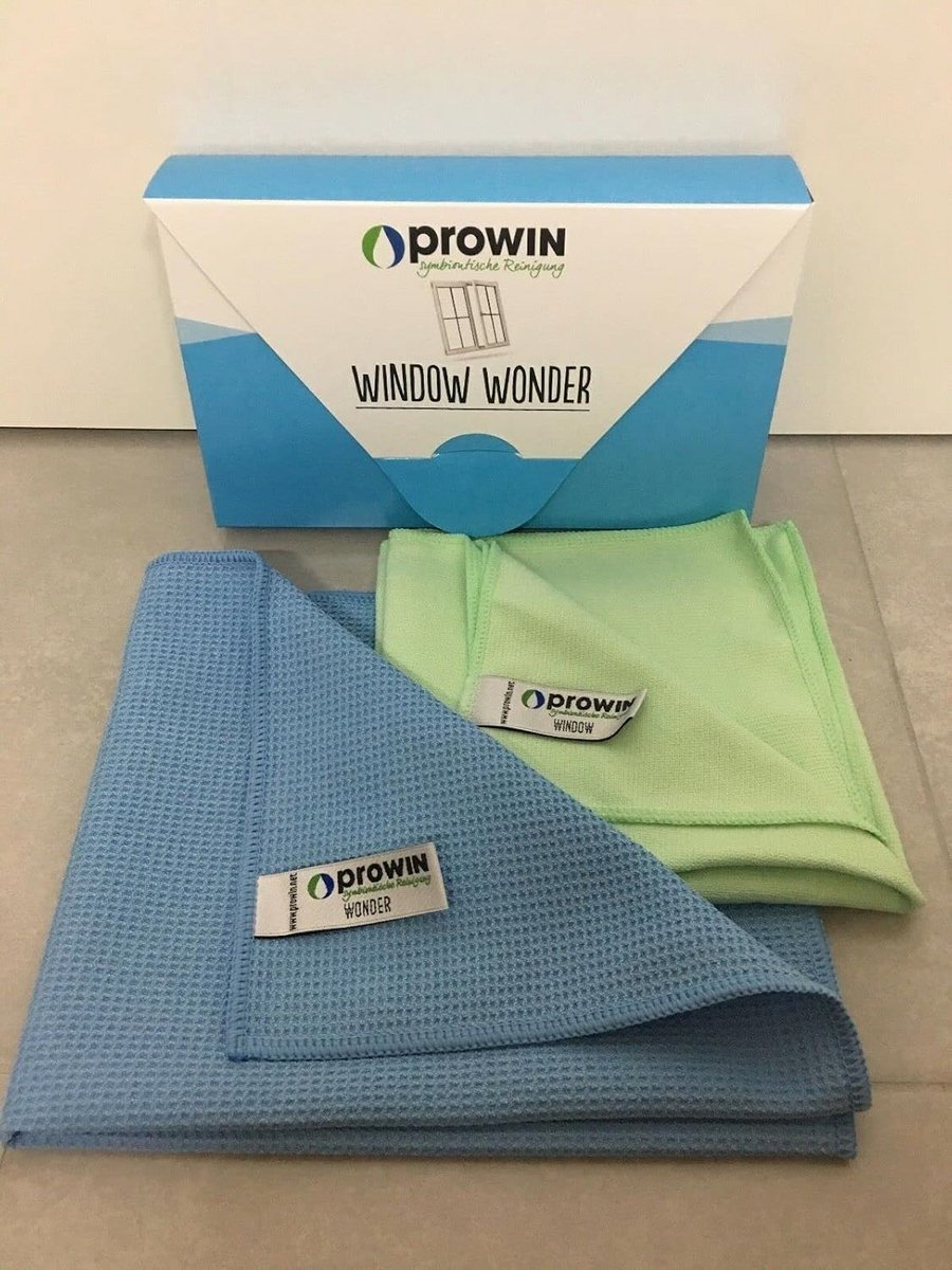 Microvezel Raamwisser Set voor Streeploos Schoonmaken en Glans