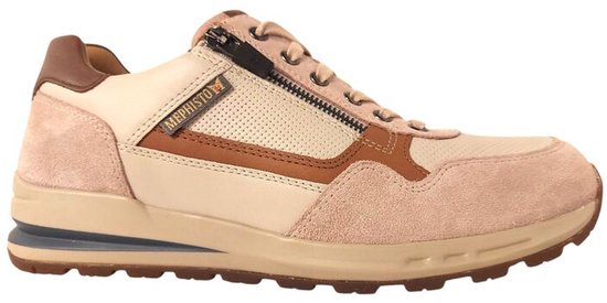 Baskets Mephisto Bradley Grijs Pierre Wit
